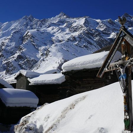 Chalet Birkhahn Saas Fee Exteriör bild