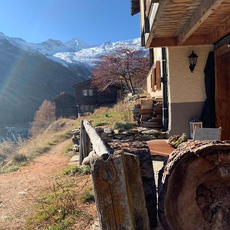 Chalet Birkhahn Saas Fee Exteriör bild