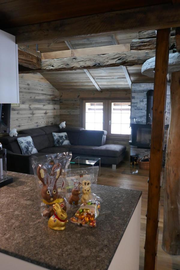 Chalet Birkhahn Saas Fee Exteriör bild