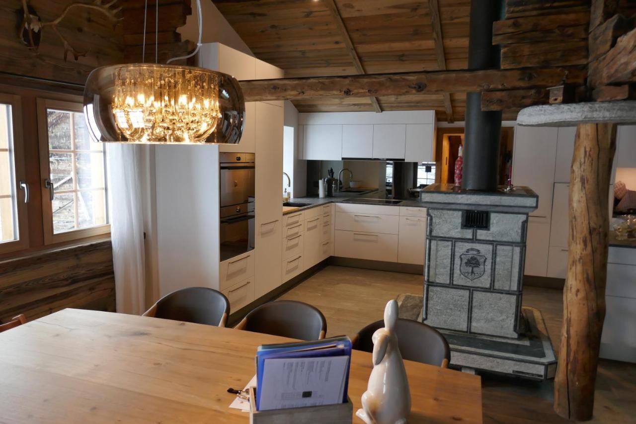 Chalet Birkhahn Saas Fee Exteriör bild