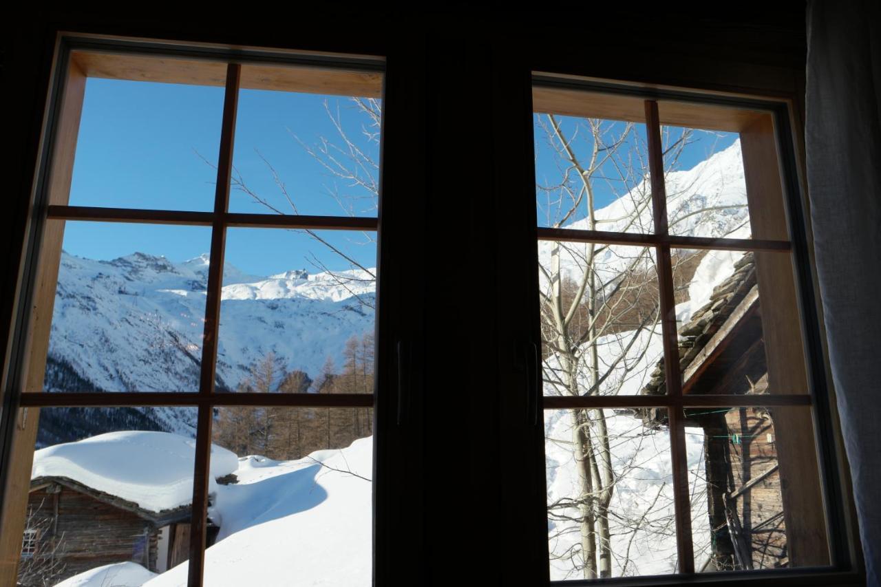 Chalet Birkhahn Saas Fee Exteriör bild