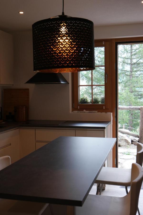 Chalet Birkhahn Saas Fee Exteriör bild