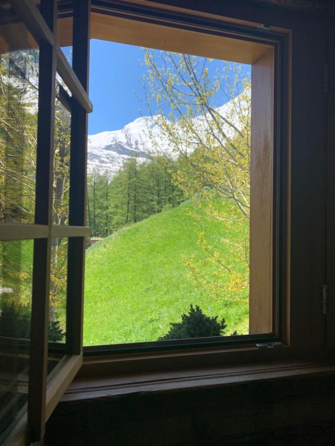Chalet Birkhahn Saas Fee Exteriör bild