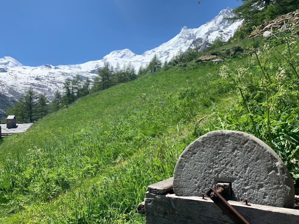 Chalet Birkhahn Saas Fee Exteriör bild