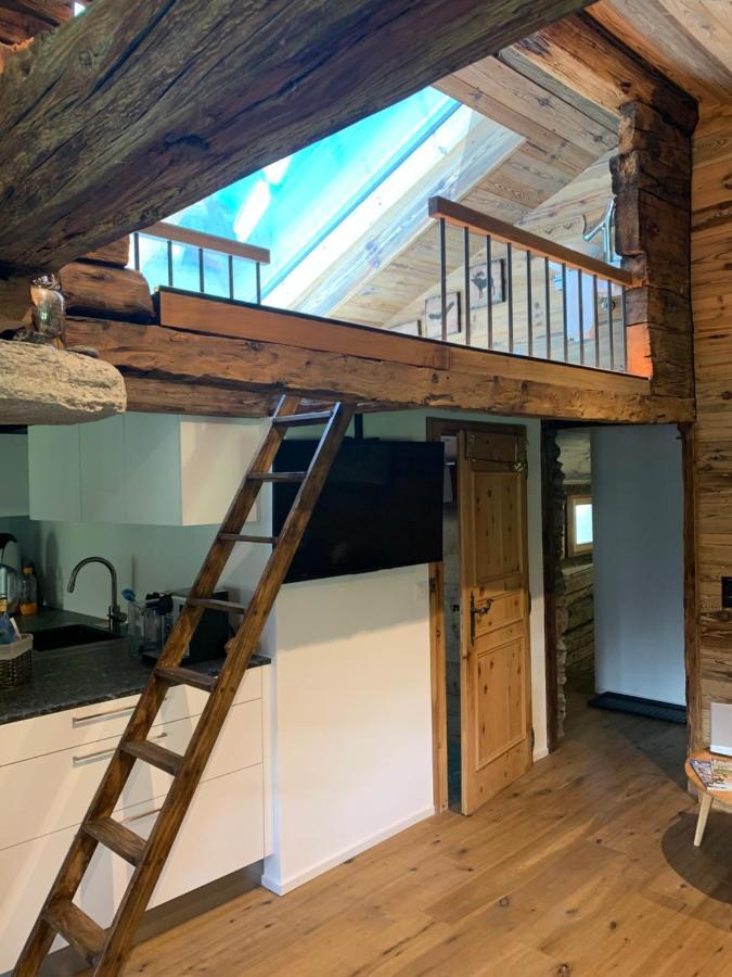 Chalet Birkhahn Saas Fee Exteriör bild