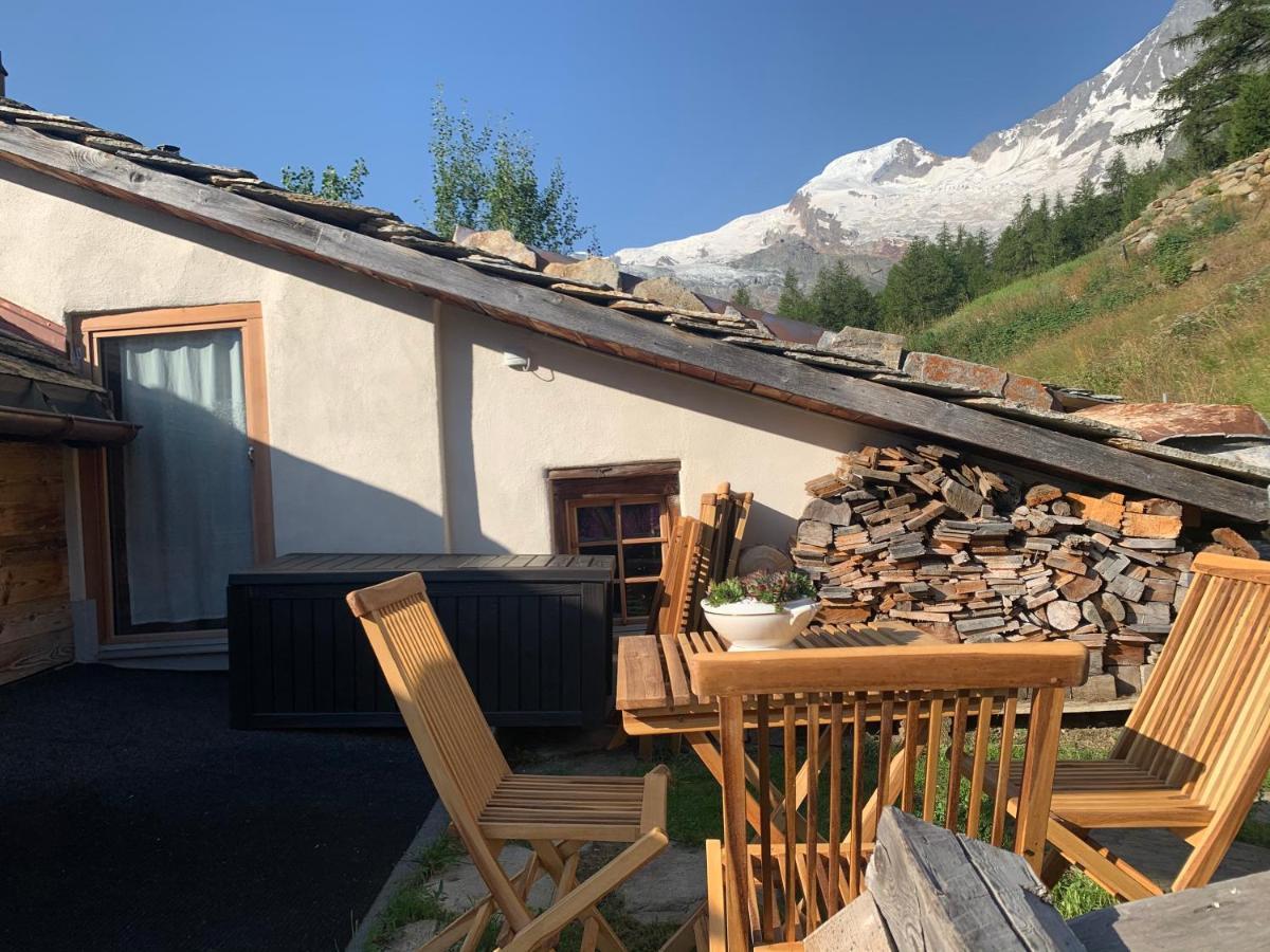 Chalet Birkhahn Saas Fee Exteriör bild