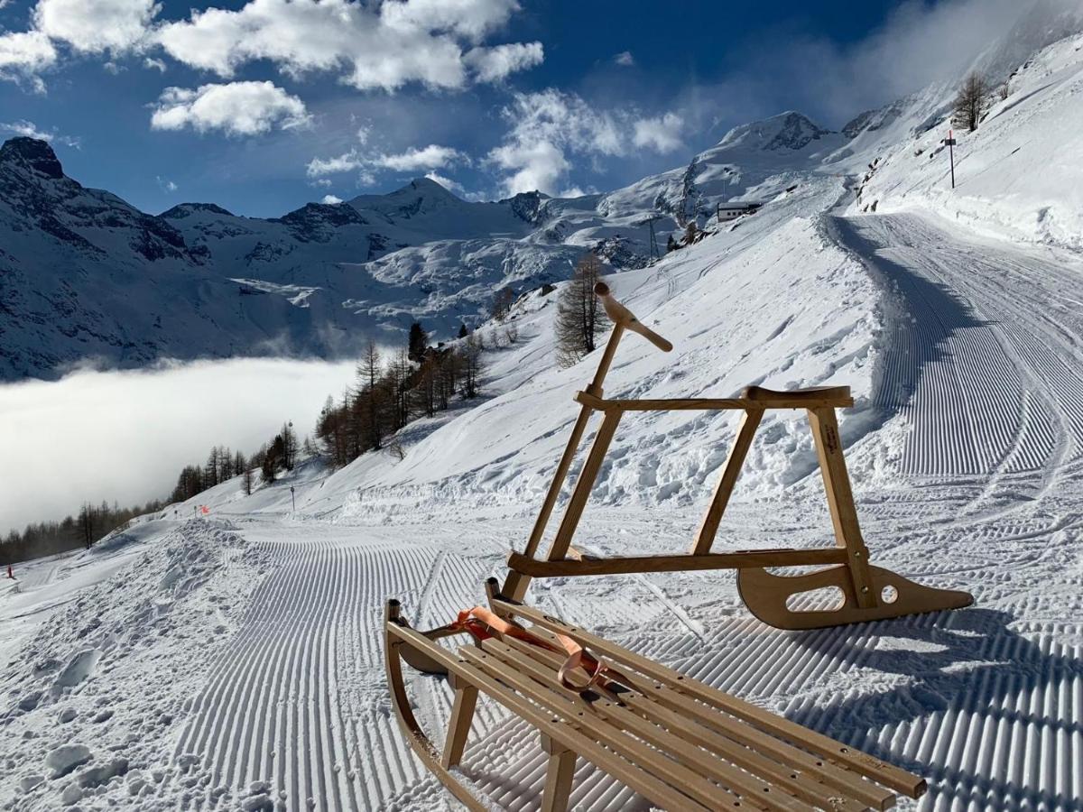 Chalet Birkhahn Saas Fee Exteriör bild