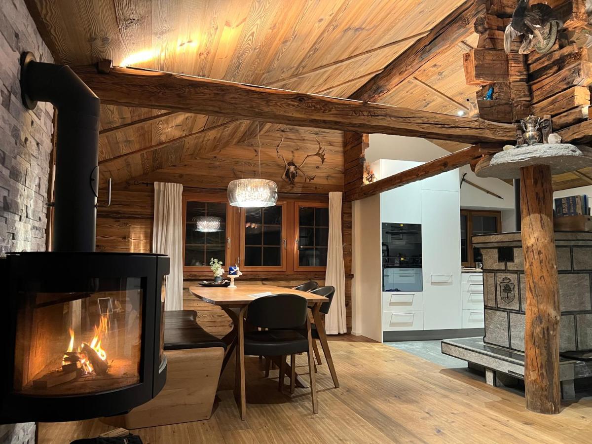 Chalet Birkhahn Saas Fee Exteriör bild