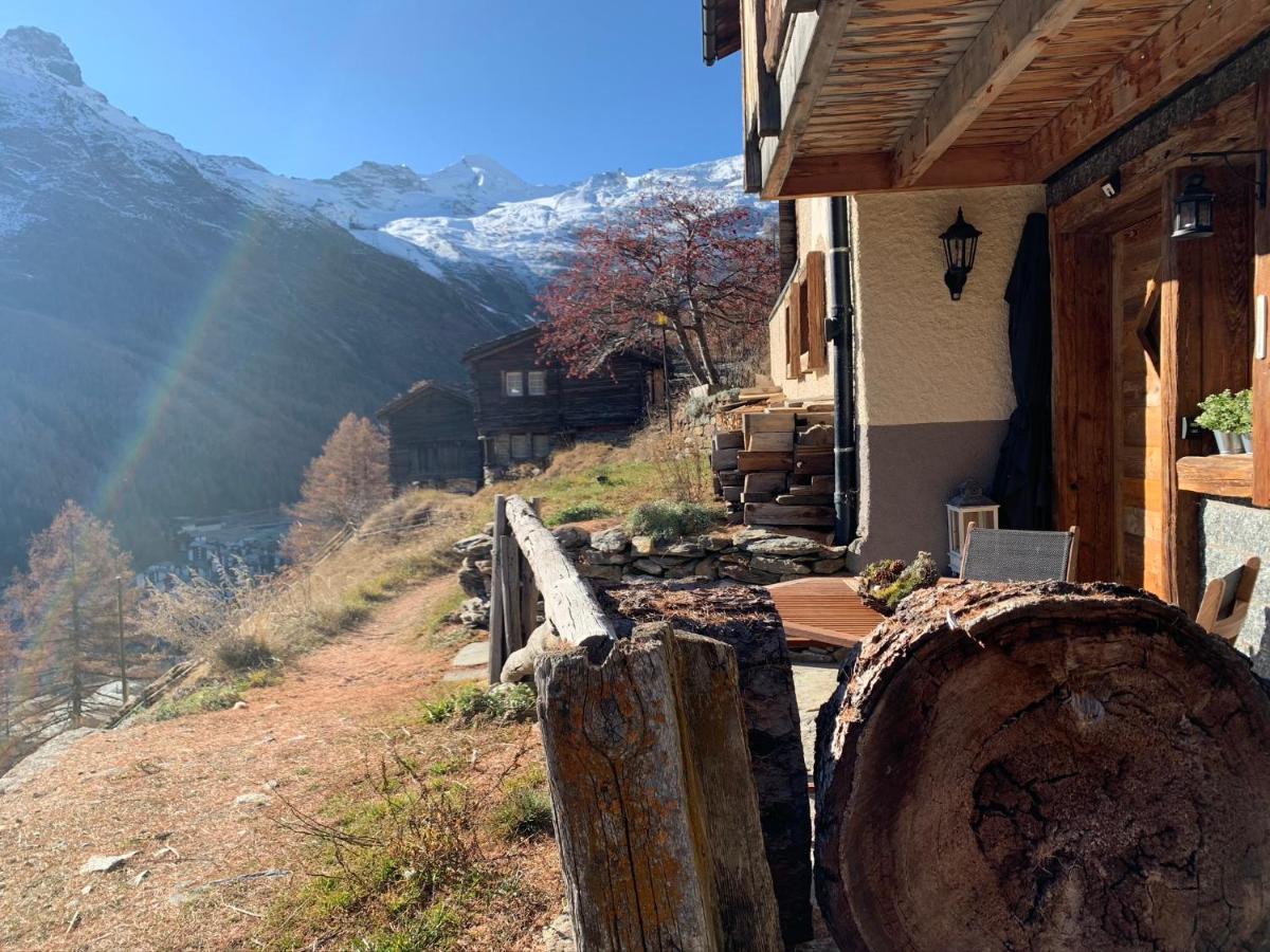 Chalet Birkhahn Saas Fee Exteriör bild